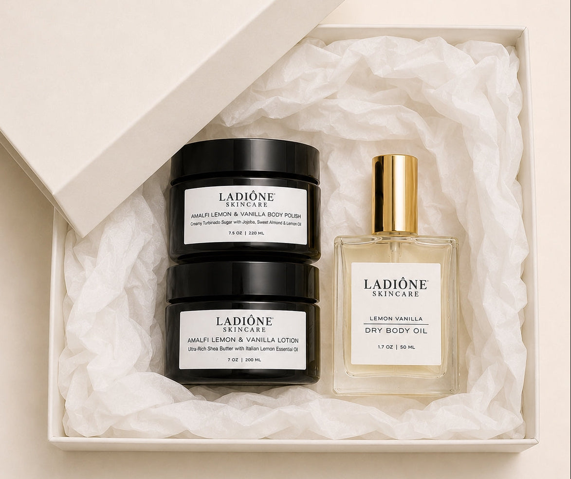 le jeu LUMIÈLE LOTION 3本セット Amalfi Lemon Trio Gift Set – LADIONE.com