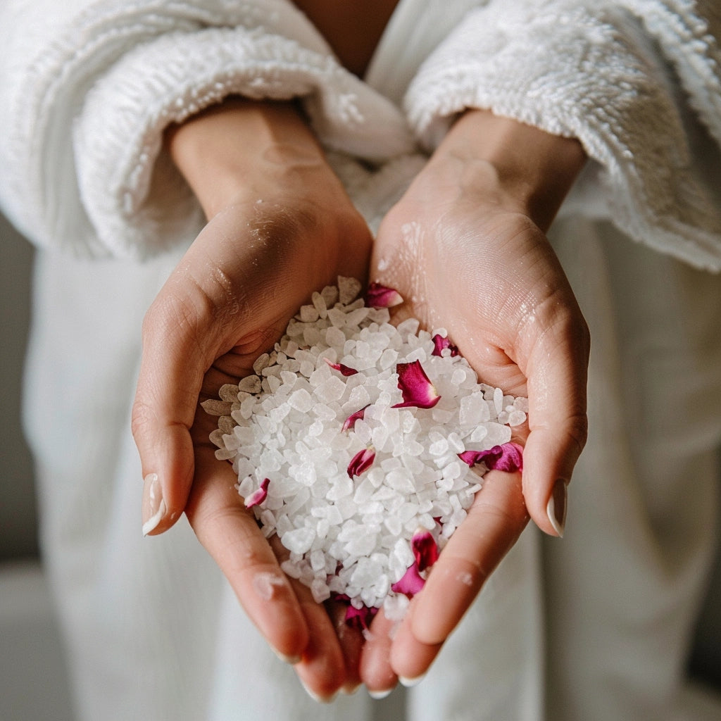 Rose Bath Salt Ladione Skincare