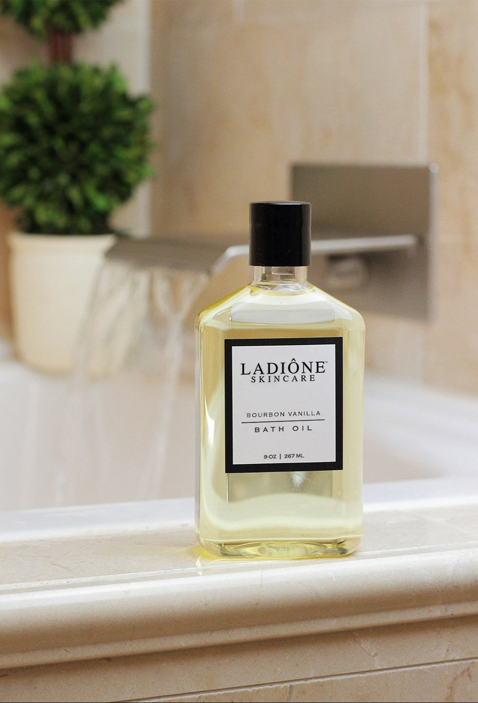Natural and organic bath oil