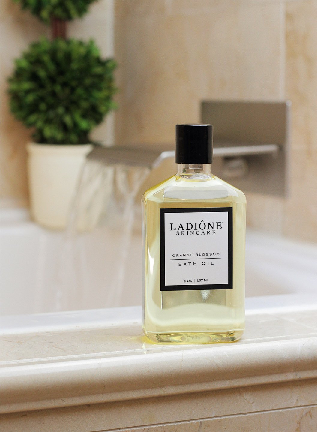 Orange Blossom Natural and Organic Bath Oil