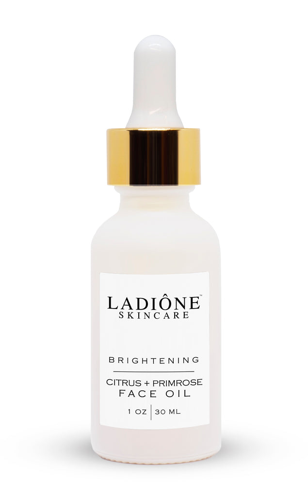 Brightening Citrus & Primrose Face Oil Serum (Natural) LADIÔNE™ | LADIONE.com