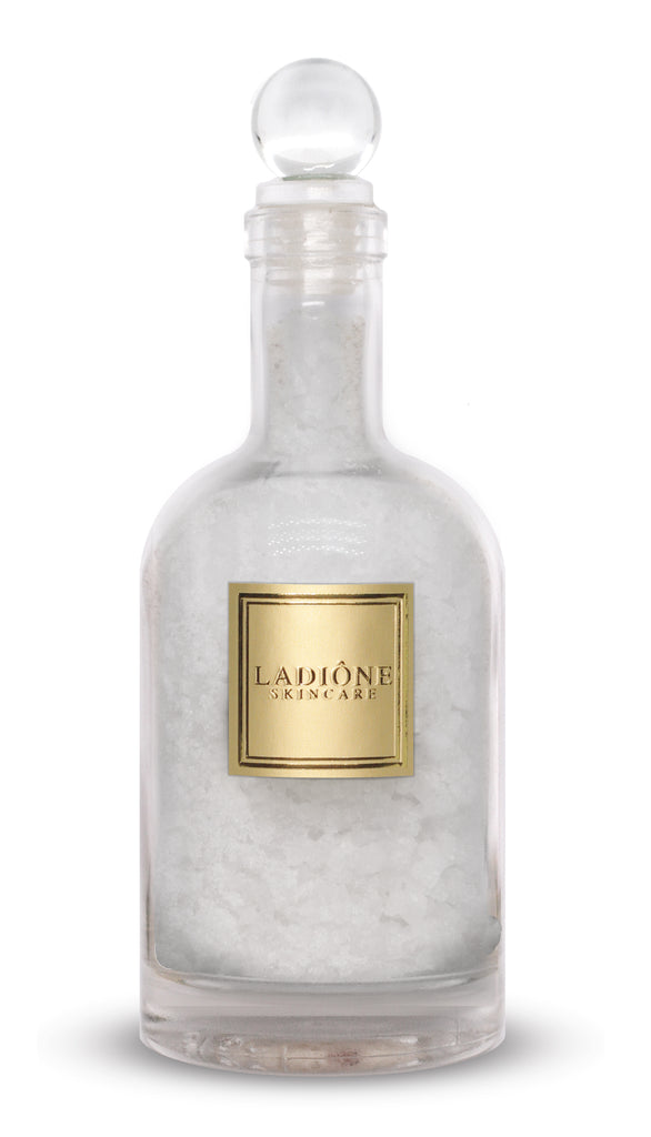 Amalfi Lemon & Vanilla Bath Salt Natural Organic Oil Infused Ladione Skincare