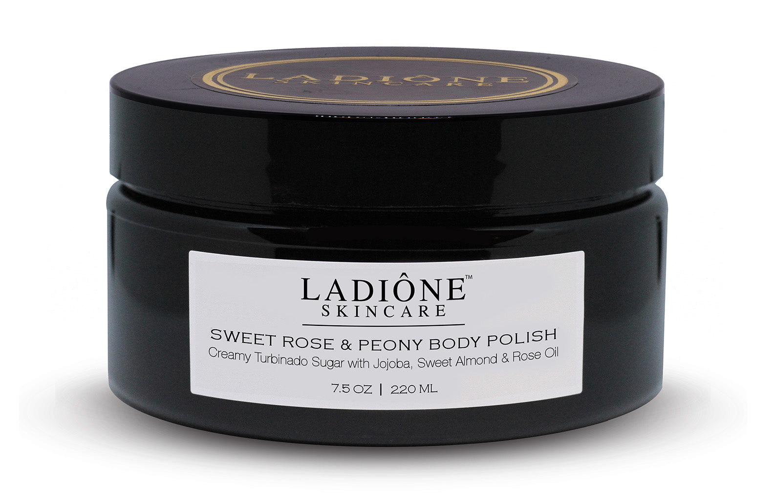 sweet rose peony creamy body scrub polish organic natural
