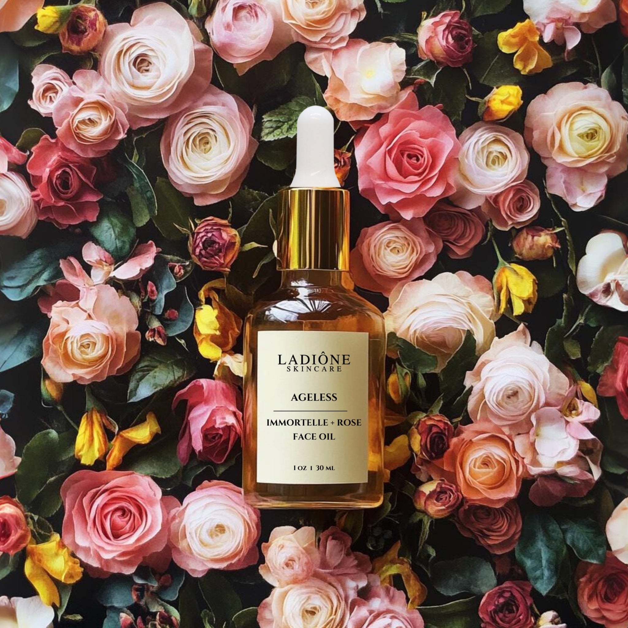 Ageless Rose Immortelle Face Oil 