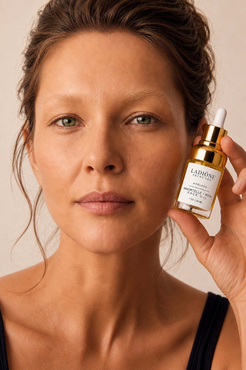 Organic Anti-Aging Face Oil | Rose Immortelle Facial Oil | LADIÓNE