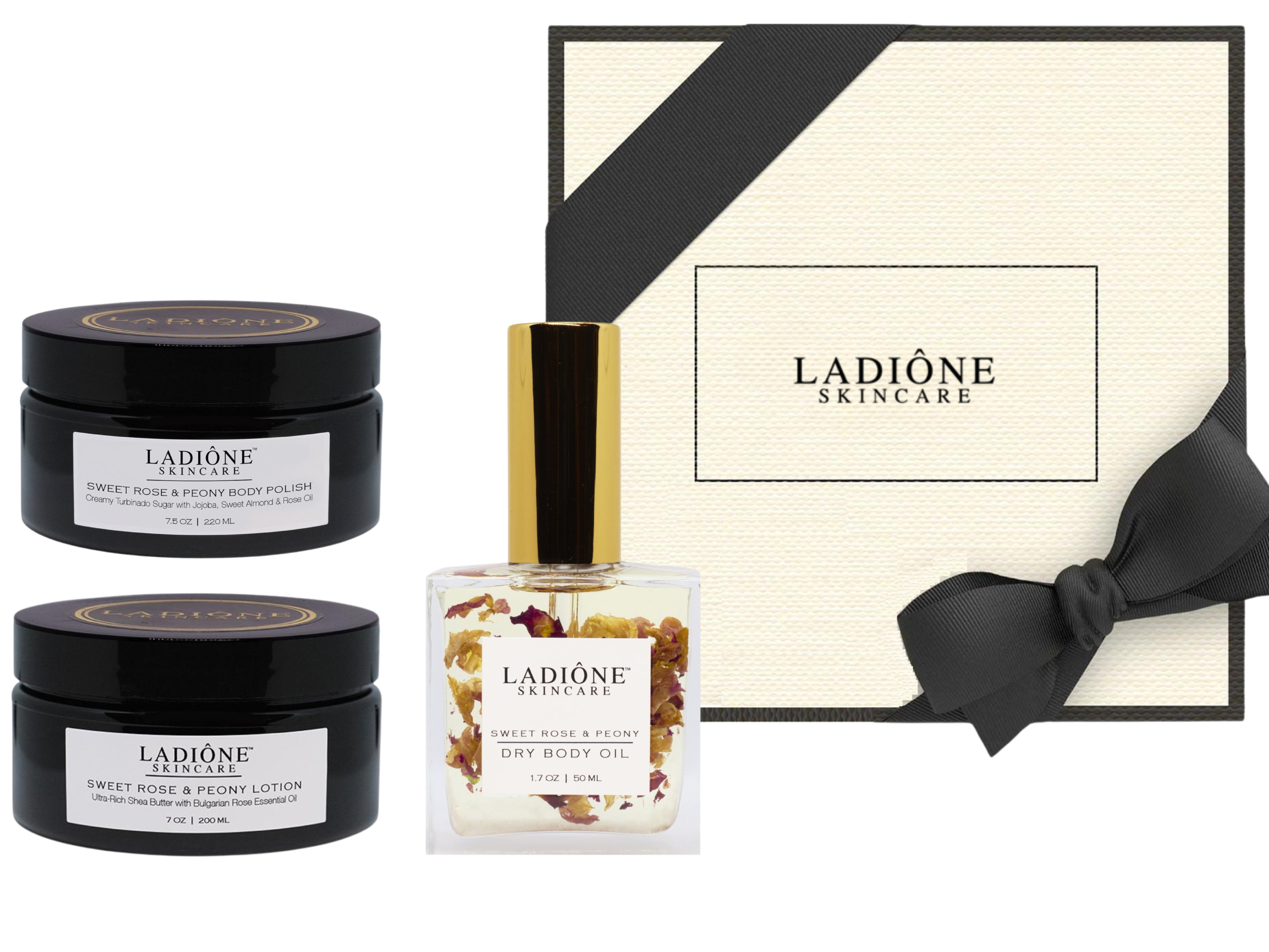 Rose body gift set