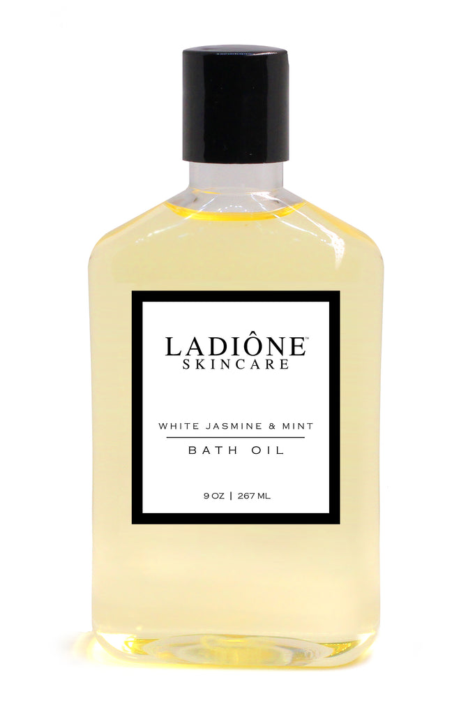 White Jasmine & Mint Bath Oil (Organic & Natural)